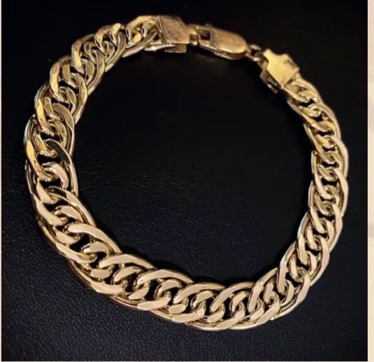 Pulseira Elo Romano em Ouro 18k 750