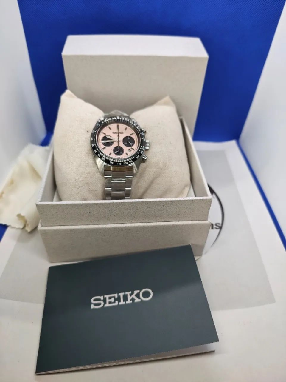 RELOGIO SEIKO SPEEDTIMER SALMÃO - Foto 2