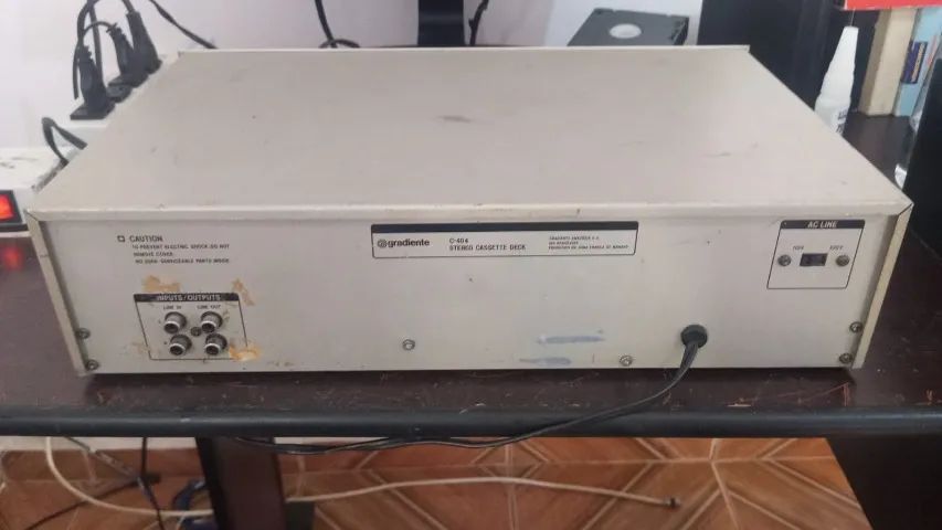 Tape Deack Gradiente C-404 (reproduz E Grava 100%) # (Usado - Foto 3