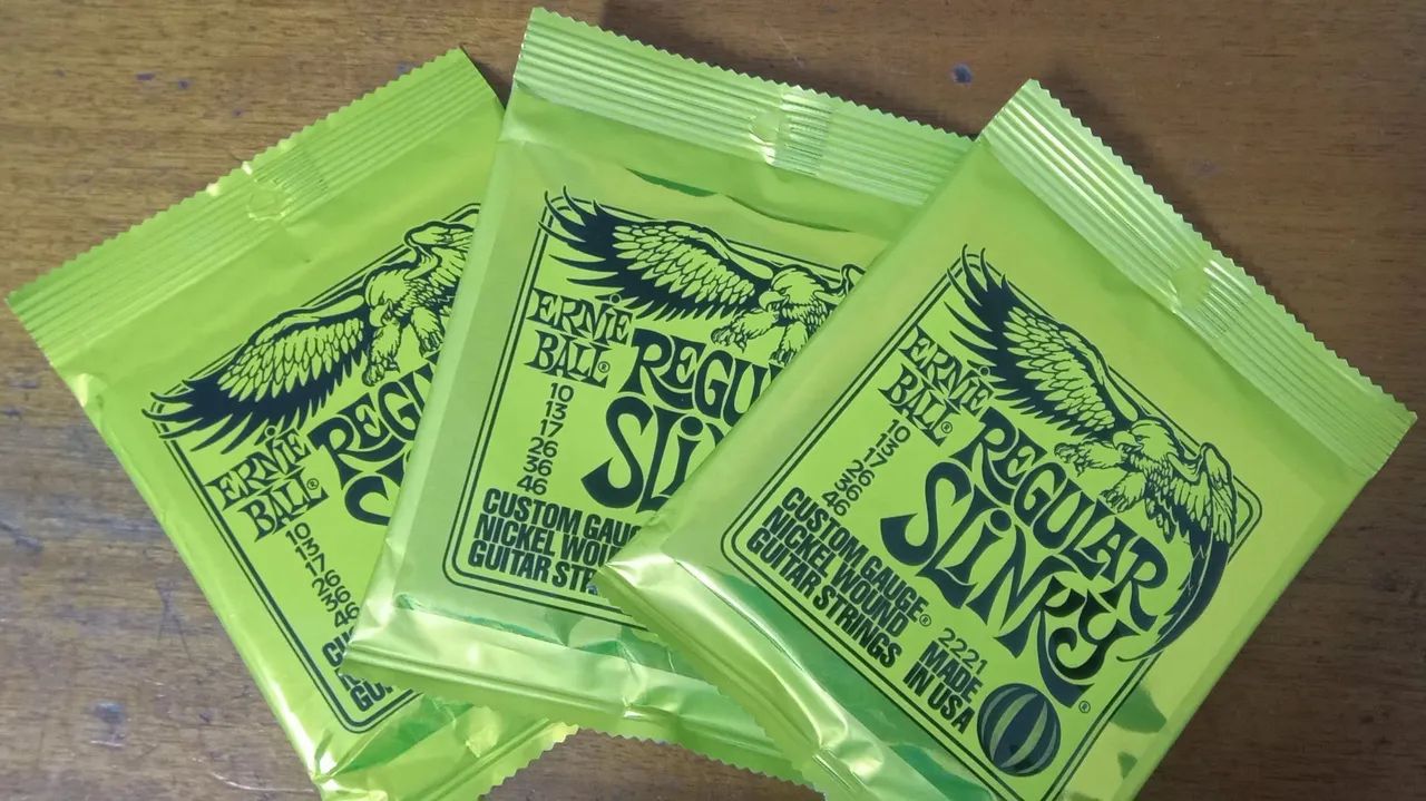 Cordas Ernie Ball 010