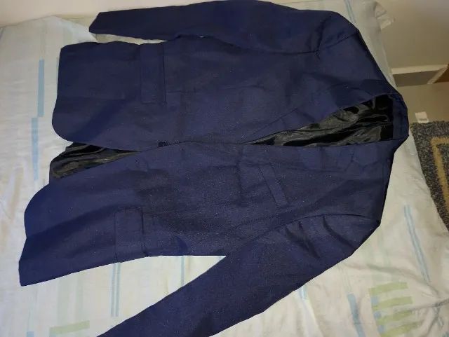 Terno azul escuro completo 