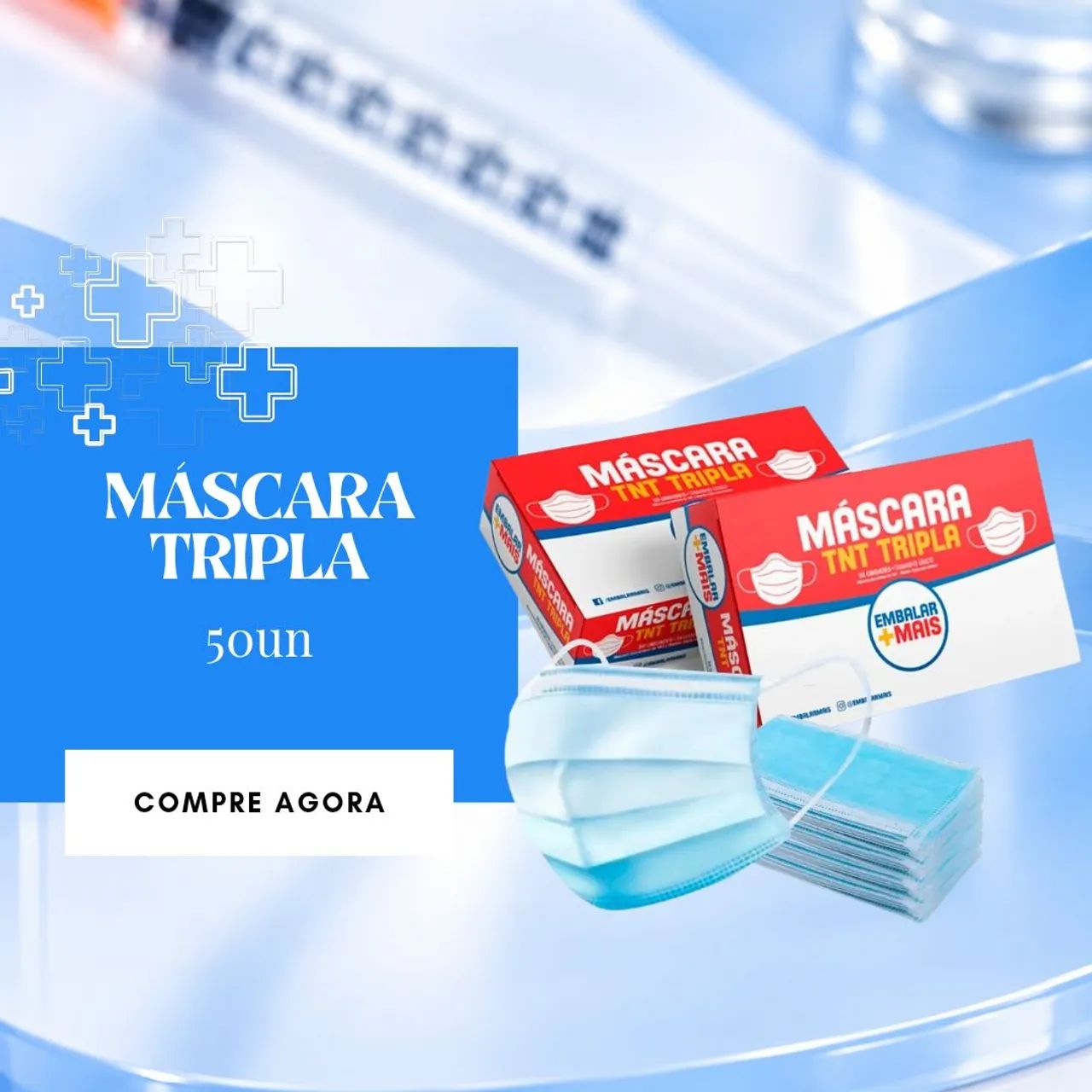 Máscara Tripla 50 und