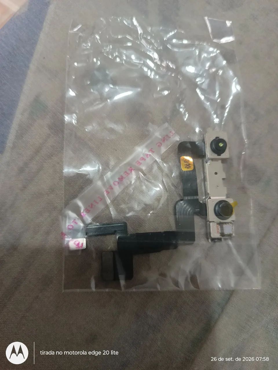Câmera frontal do iPhone 11 