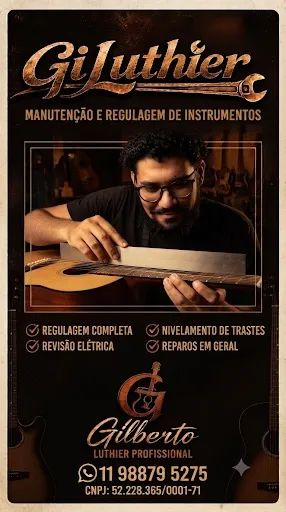 GilLuthier Manutenção e cuidado com seu instrumento - Foto 3