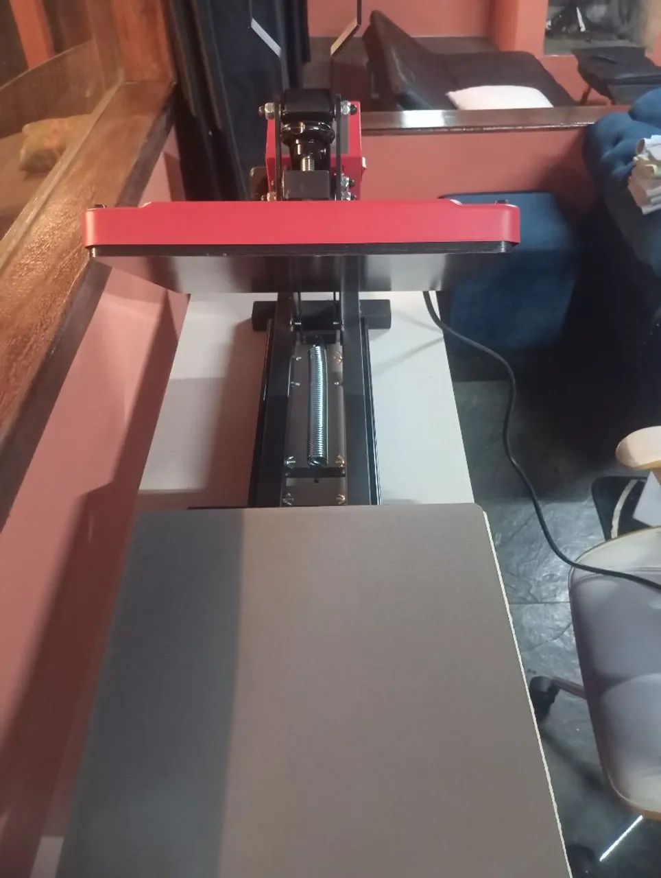 Prensa termica para sublimação 38 x 38 - Foto 2