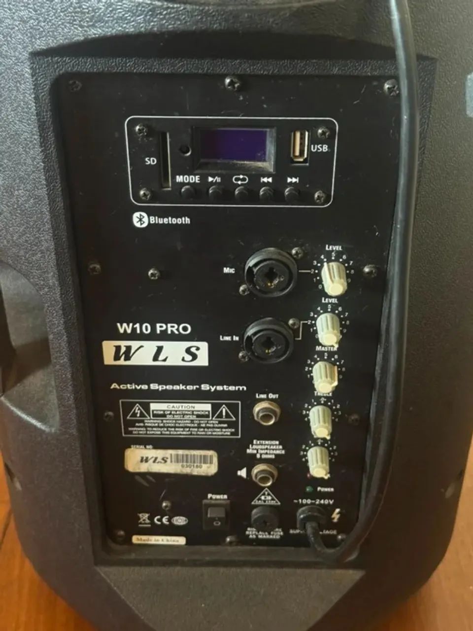 Caixa de som 120w WLS W10 pro com drive titanium - Foto 2