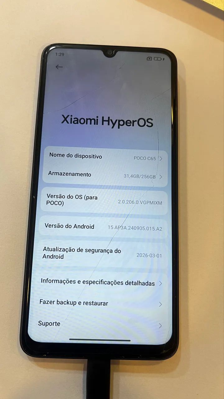 CELULAR - POCO C65 / 256GB - Foto 2
