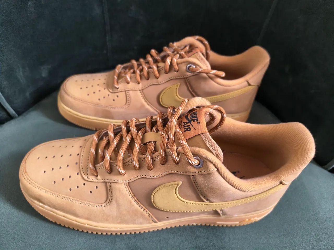 Vendo Tênis NIKE Air Force 1 Work Boot Flax ORIGINAL IMPORTADO  - Foto 4