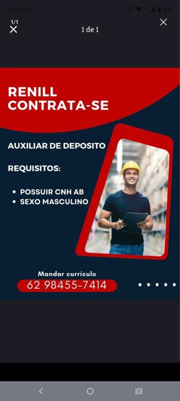 AUXILIAR DE ESTOQUE 