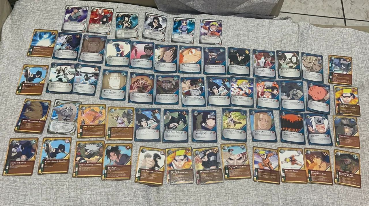 420 cartas Naruto 