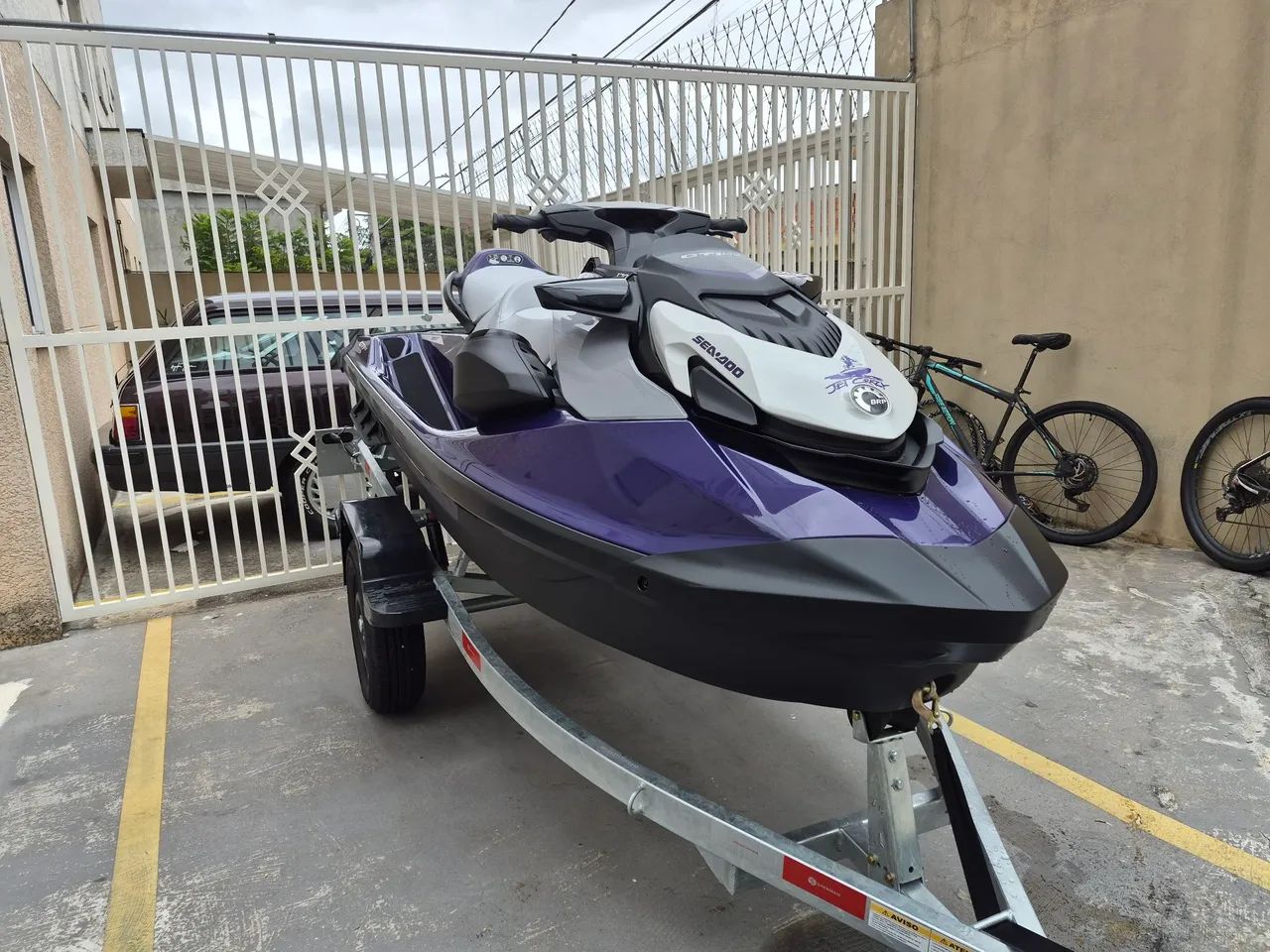 JET SKI SEA-DOO GTI 170SE 2025 C/ SOM E CARRETA - Foto 5