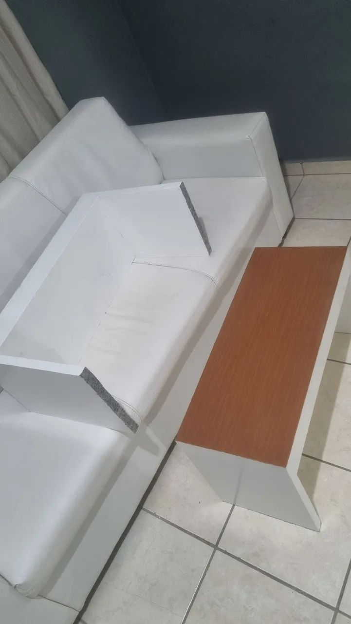 PAR DE MESA DE APOIO LATERAL PARA SALA - Foto 4