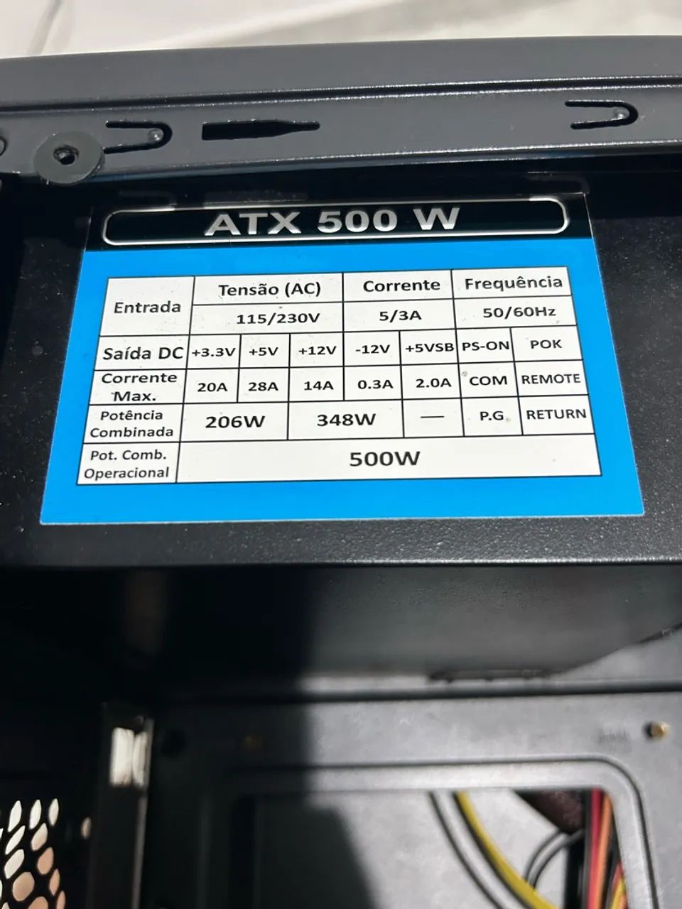 Gabinete com Fonte 500w - Foto 4