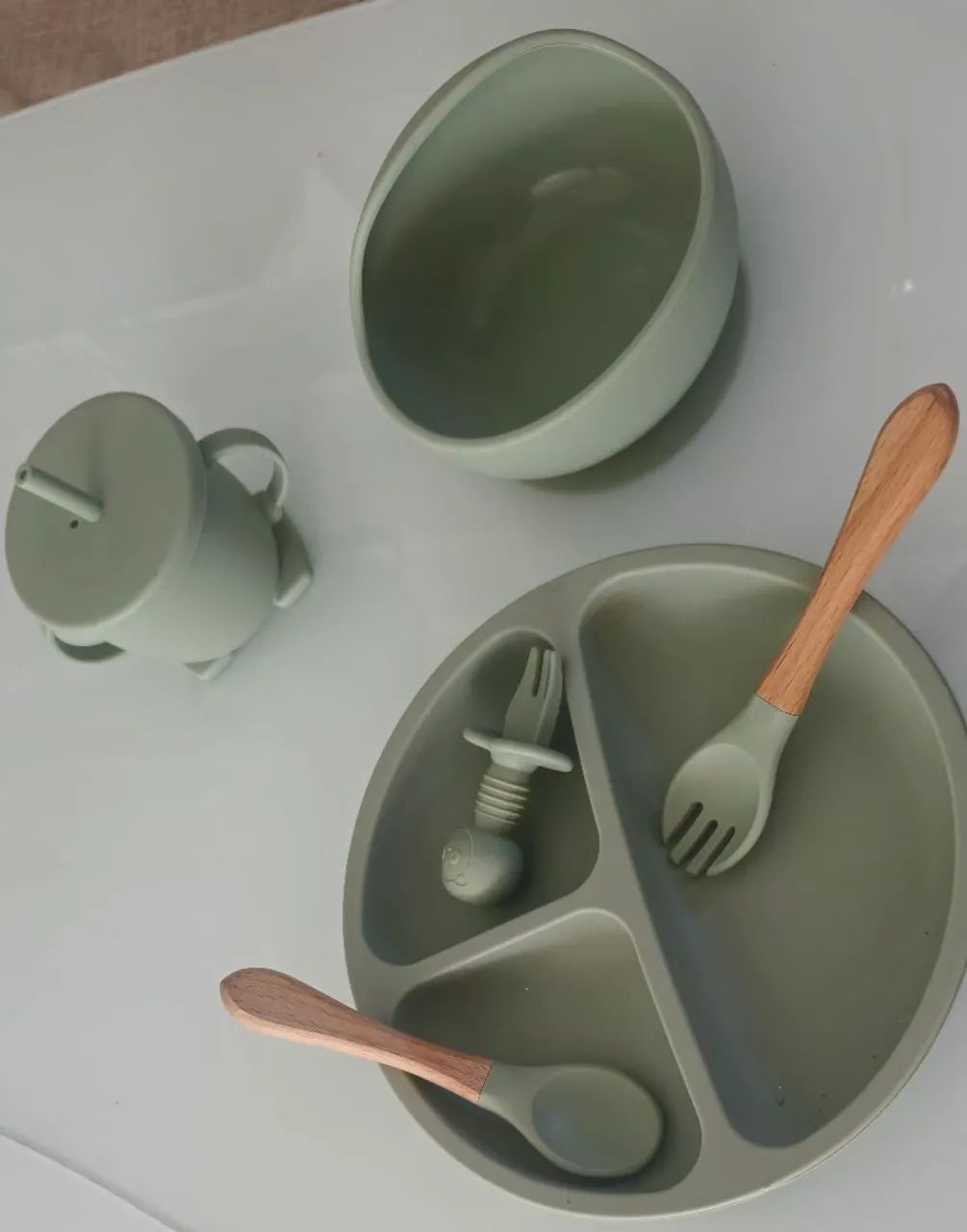 Kit introdução alimentar 6 peças 