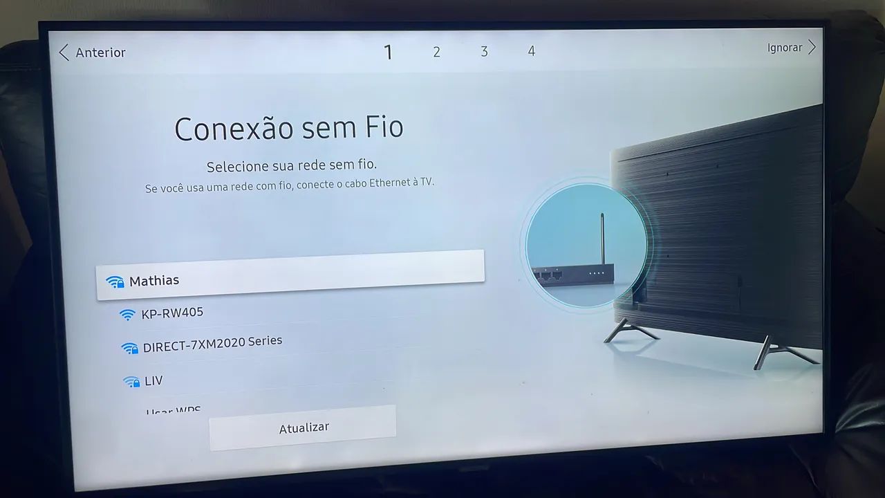 Smart TV Samsung 50 polegadas  - Foto 3