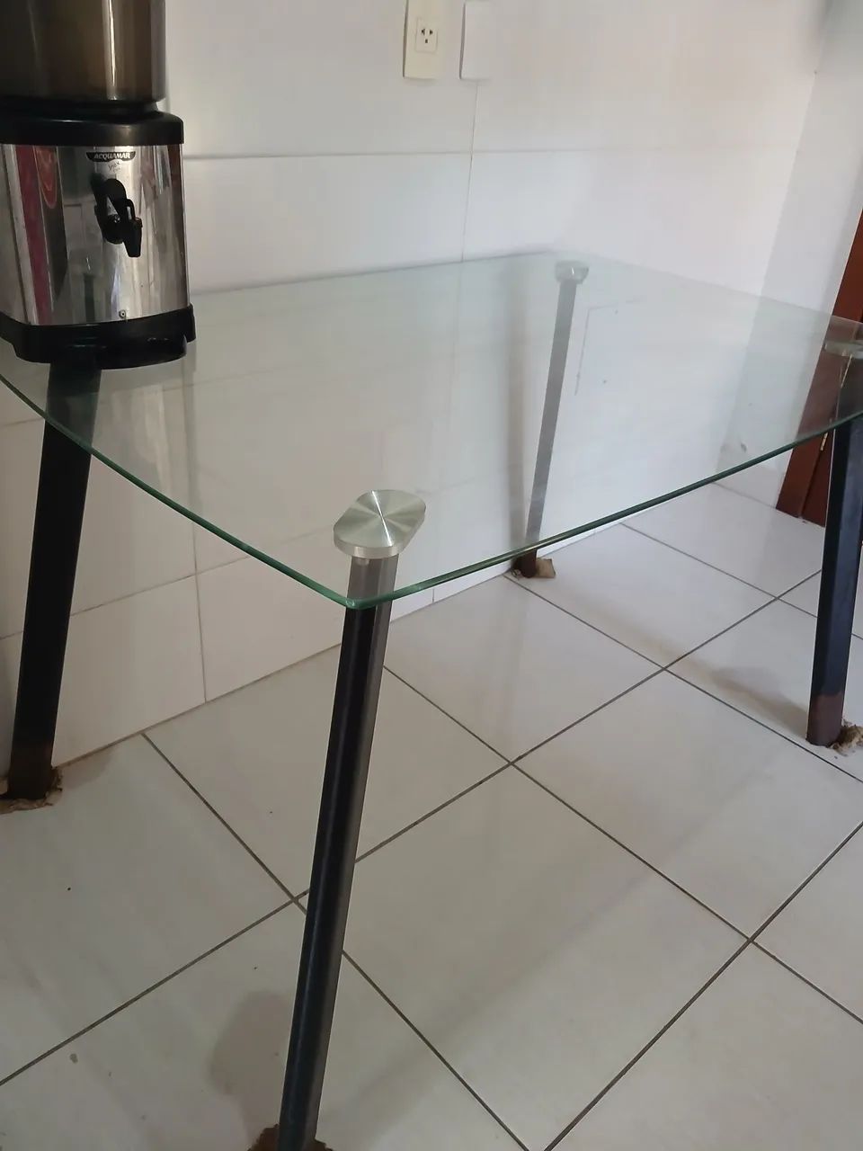 Mesa de Vidro Moderna - R$ 350 (Ótimo Preço!) - Foto 5