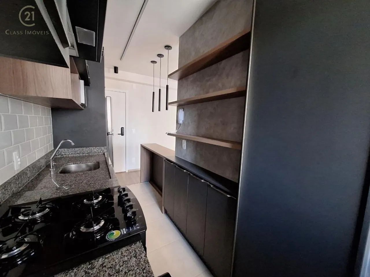 Apartamento para alugar em Londrina, Aurora, com 2 quartos, com 52 m², Edifício Malibu - Foto 5