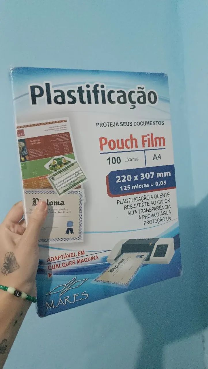 Papel para plastificadora