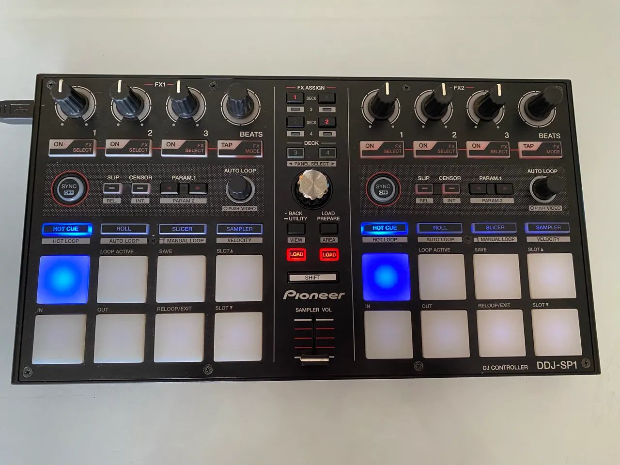 controladora ddj dj-sp1 pioneer midi dj sp1 serato - Ñ é xp1 xp2