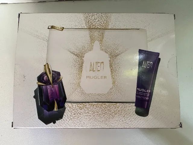 Perfume Kit Mugler Alien Eau De Parfum 30ml + Body Lotion 50ml Original - Foto 4