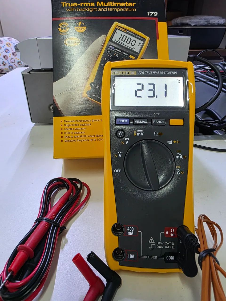 Multimetro digital FLUKE 179 - NOVO - NA CAIXA - Foto 5