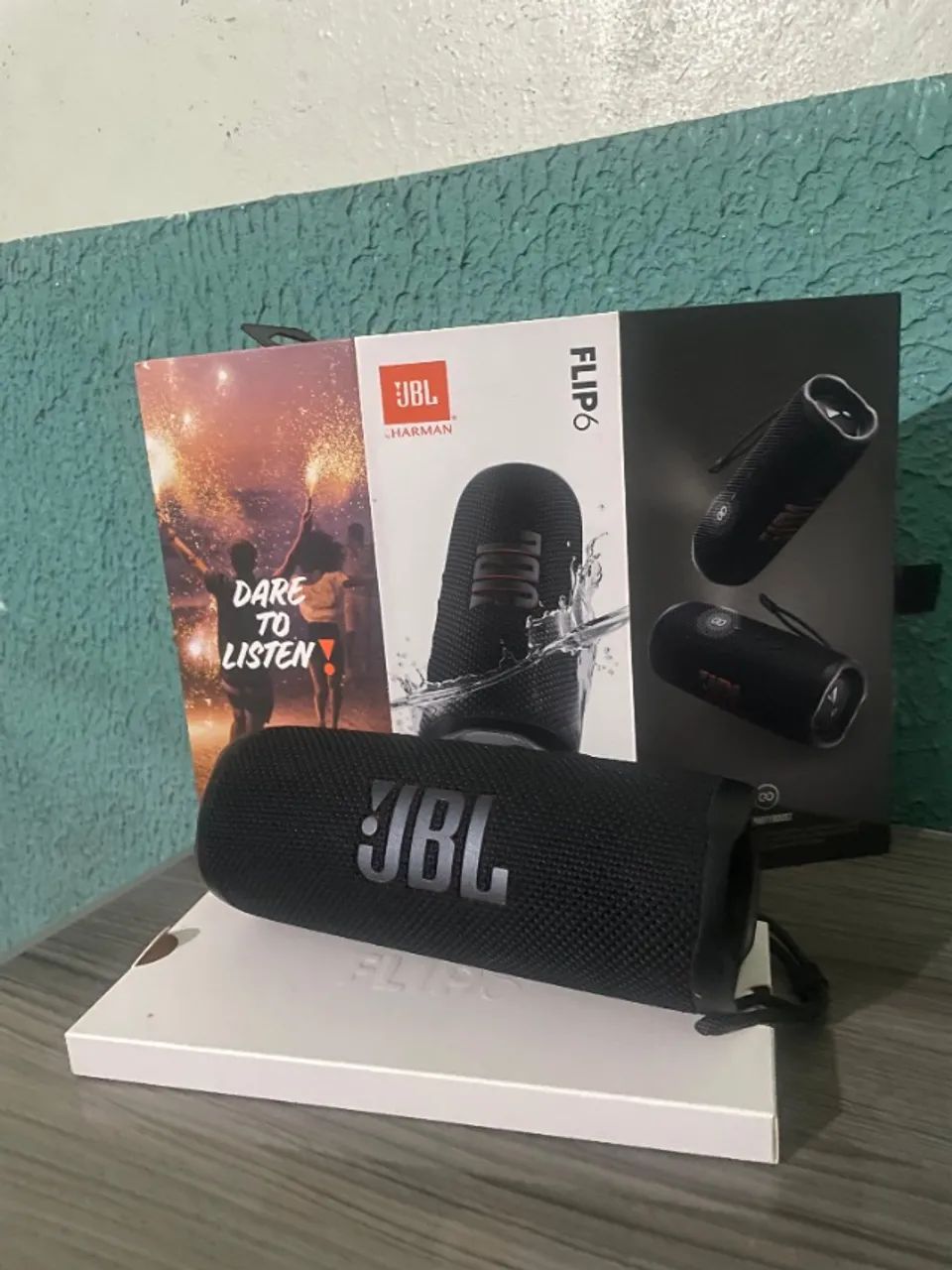 Caixa JBL Flip 6 Original, na caixa com NF.