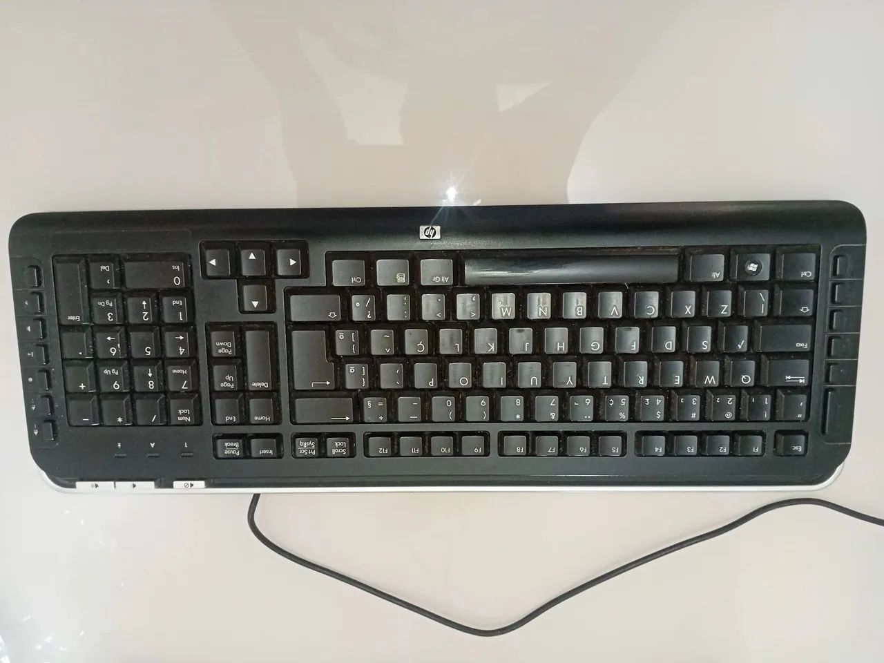 TECLADO DE COMPUTADOR COM CABO MINI DIN (6 VIAS - PINOS) - Foto 3