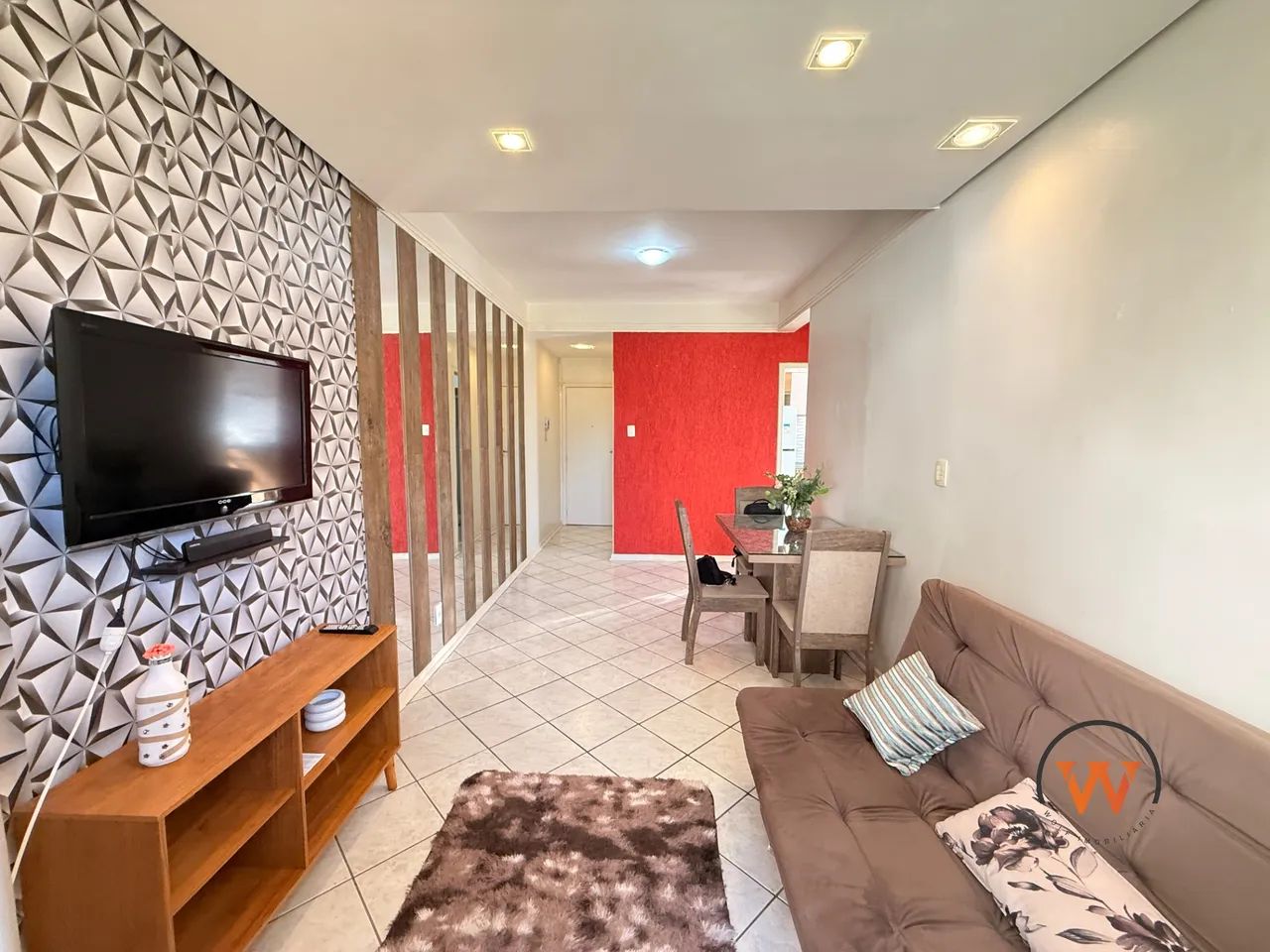 Apartamento á venda 2 dormitórios, MOBILIADO e próximo a BEIRA MAR CONTINENTAL - Estreito  - Foto 4