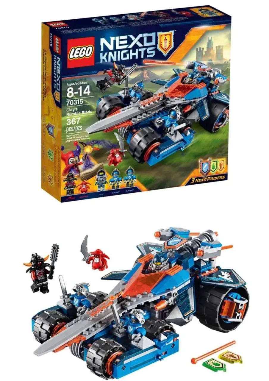 CONJUNTO LEGO NEXO KNIGHTS ORIGINAL