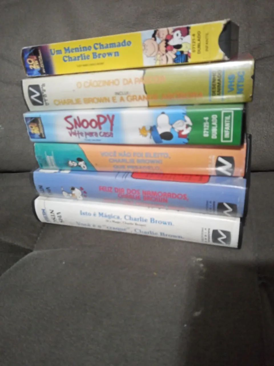 Fitas VHS Snoopy Charlie Brown - Foto 3