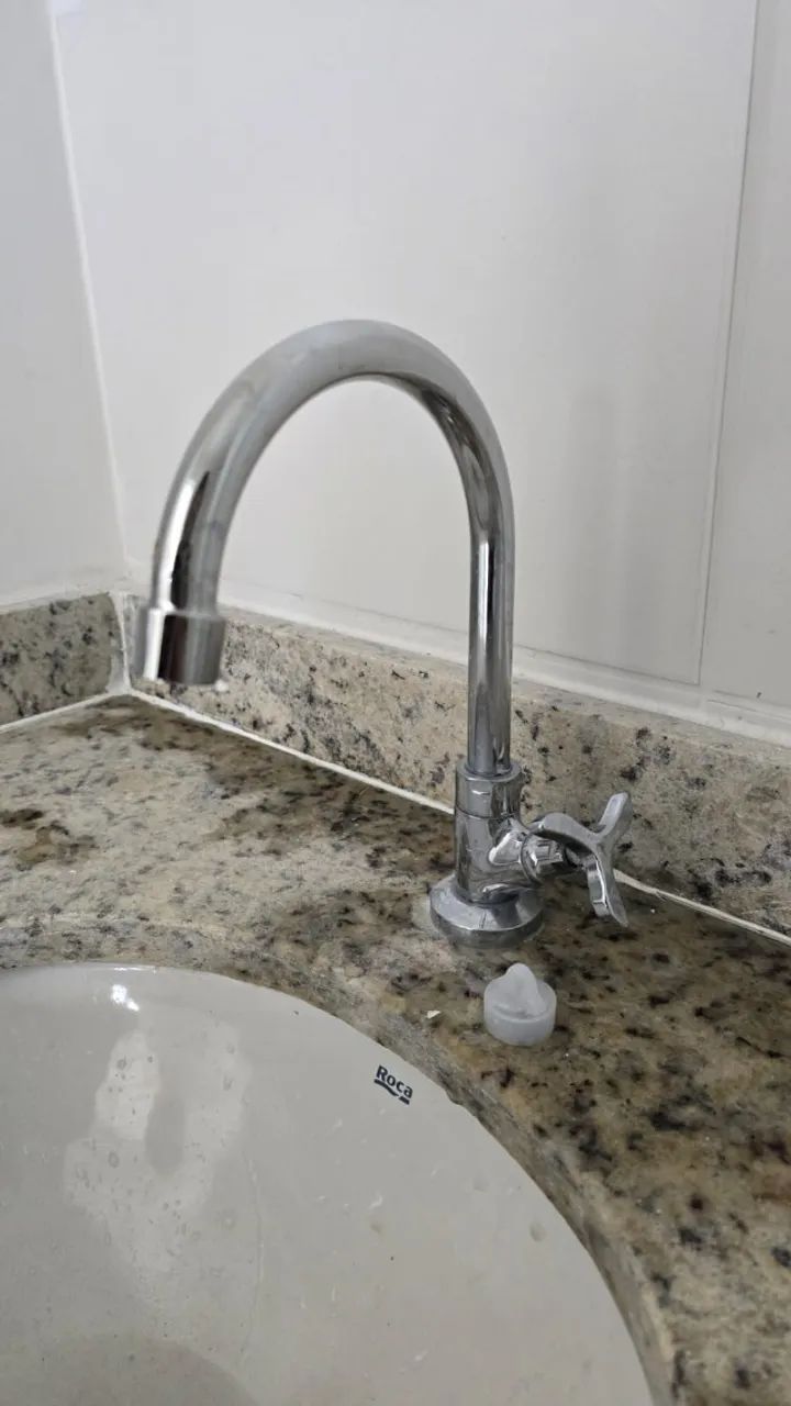 Kit Banheiro Roca Bancada de Granito com Cuba - Foto 2