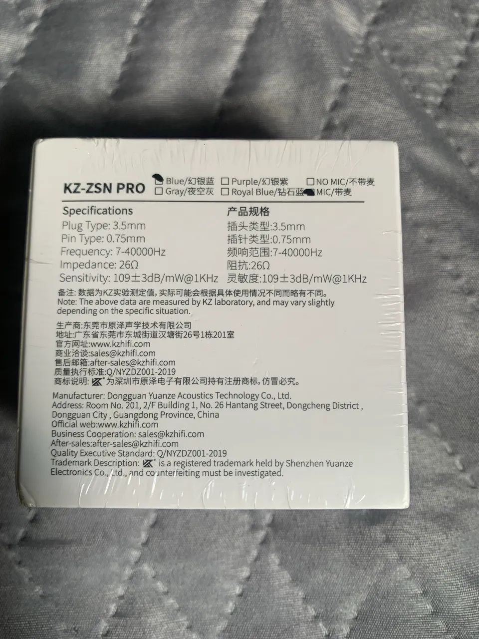 Fone ZSN pro novo com microfone - Foto 3