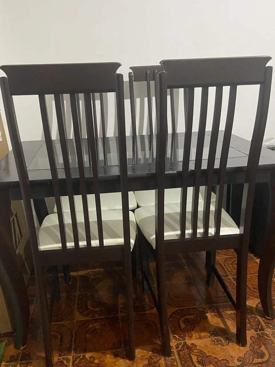 MESA COM 4 CADEIRAS EM MDF - Foto 5