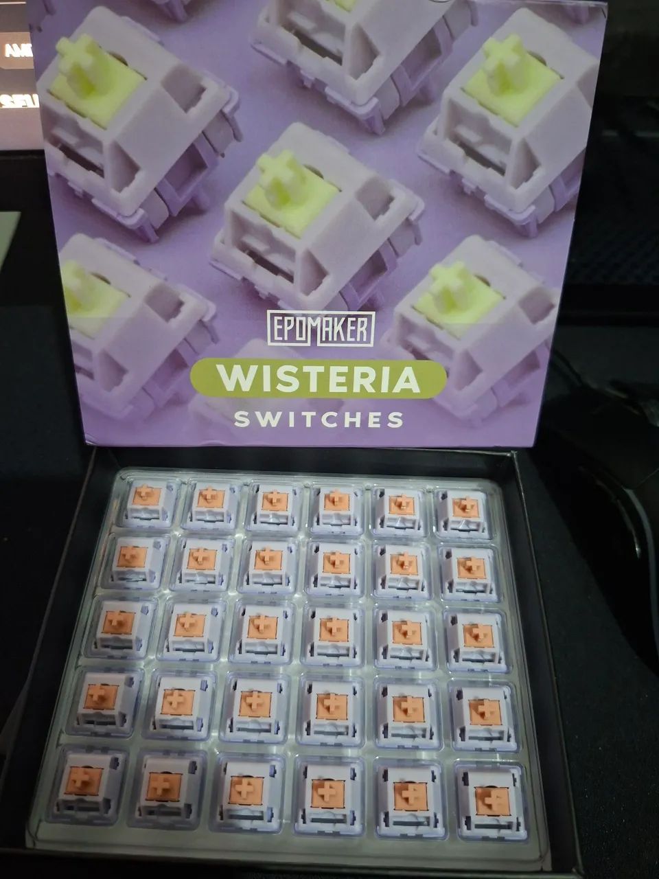 Switch teclado mecânico Epomaker (60 peças)