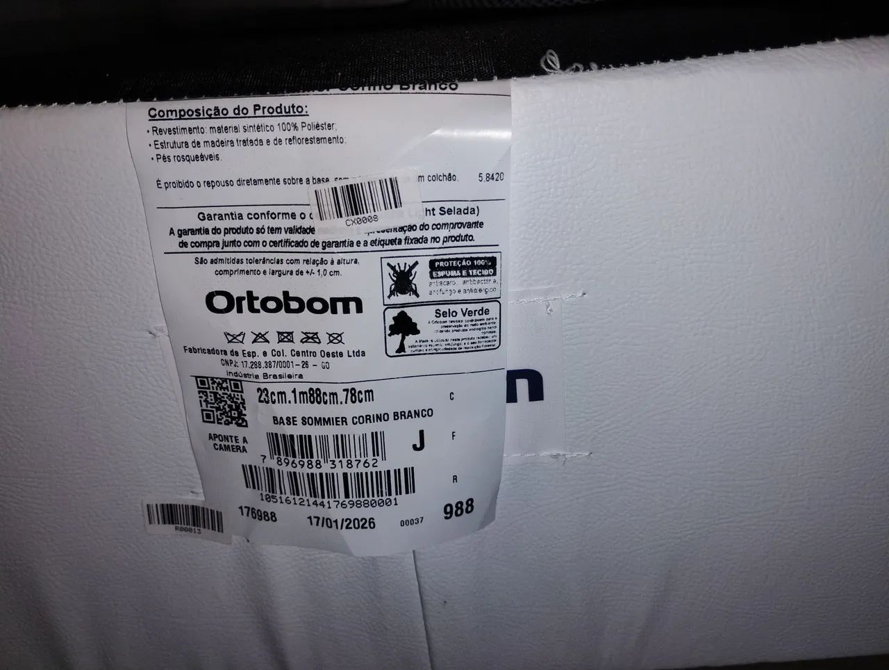 CAMA ORTOBOX 7 MESES DE USO APENAS - Foto 4
