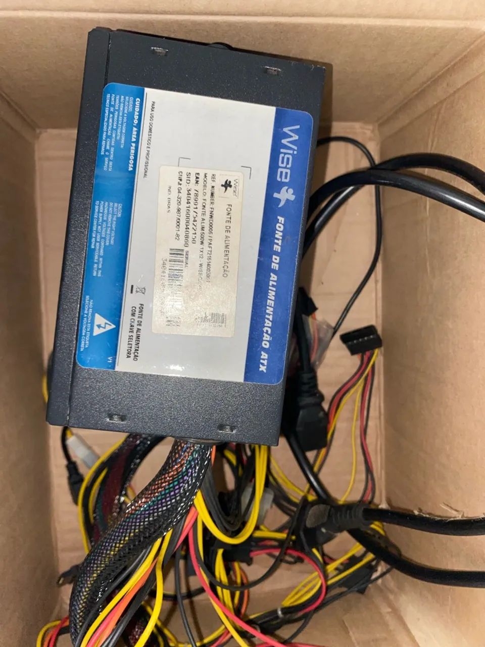 Fonte de computador 500w 