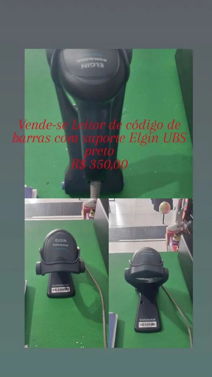 Vende-se Leitor de Código de Barras ELGIN 
