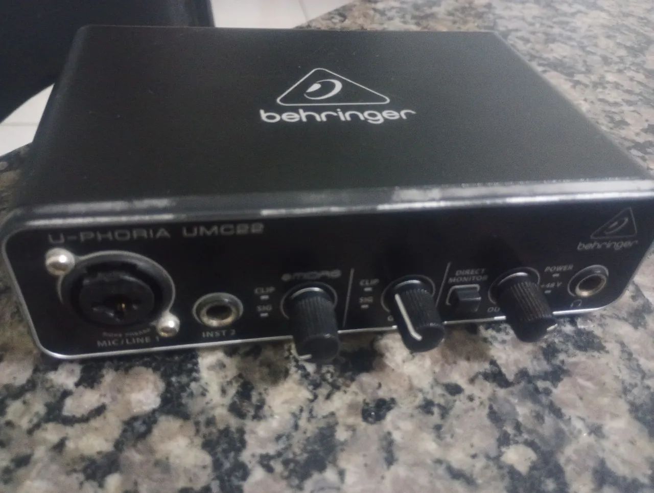 Mic condensador + interface de áudio  - Foto 3