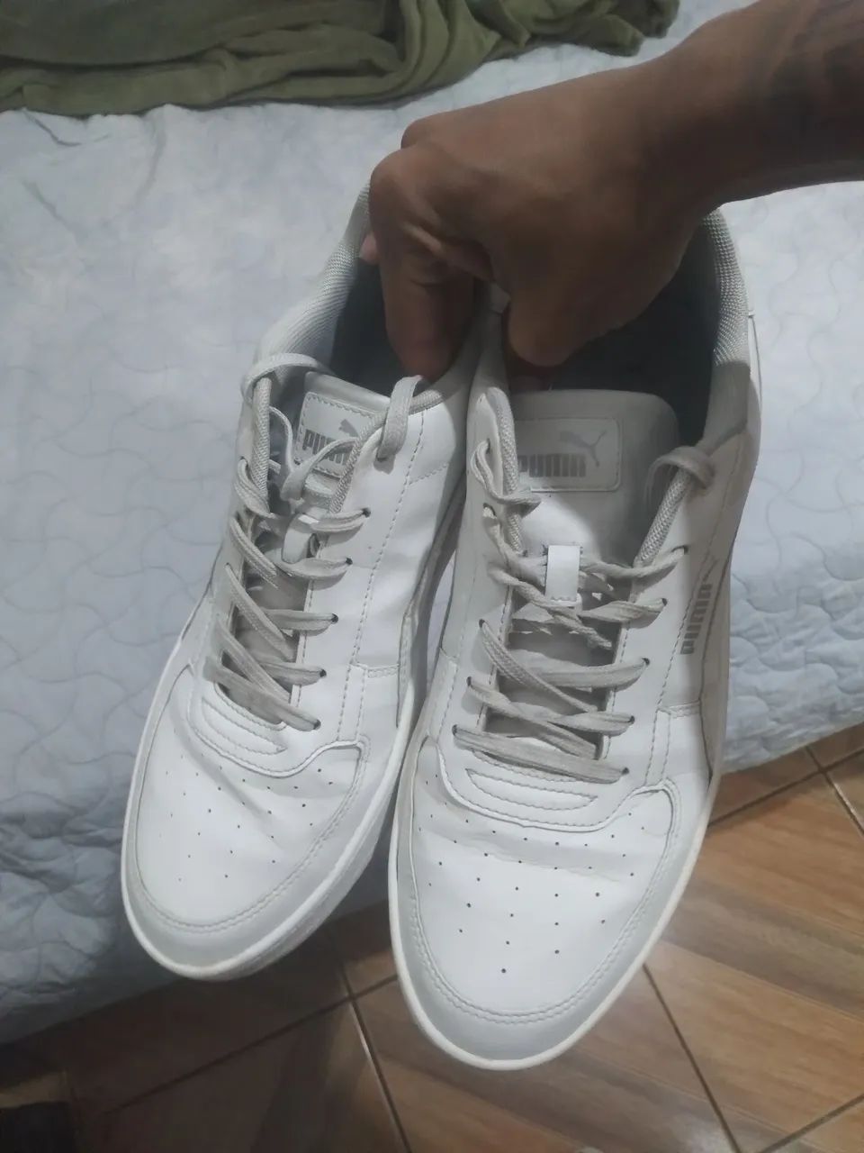 Tênis da puma caven original branco  - Foto 2