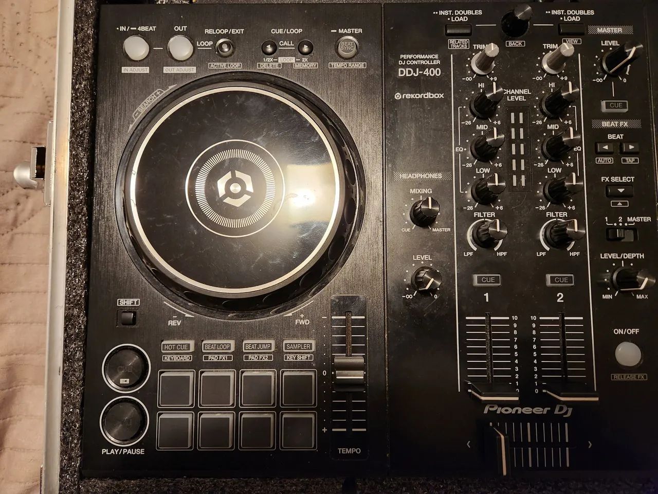 Pioneer DDJ 400 com case - Foto 3