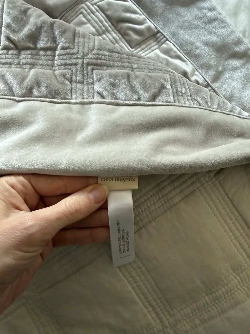 Colcha de veludo matelasse MMartan - Foto 2