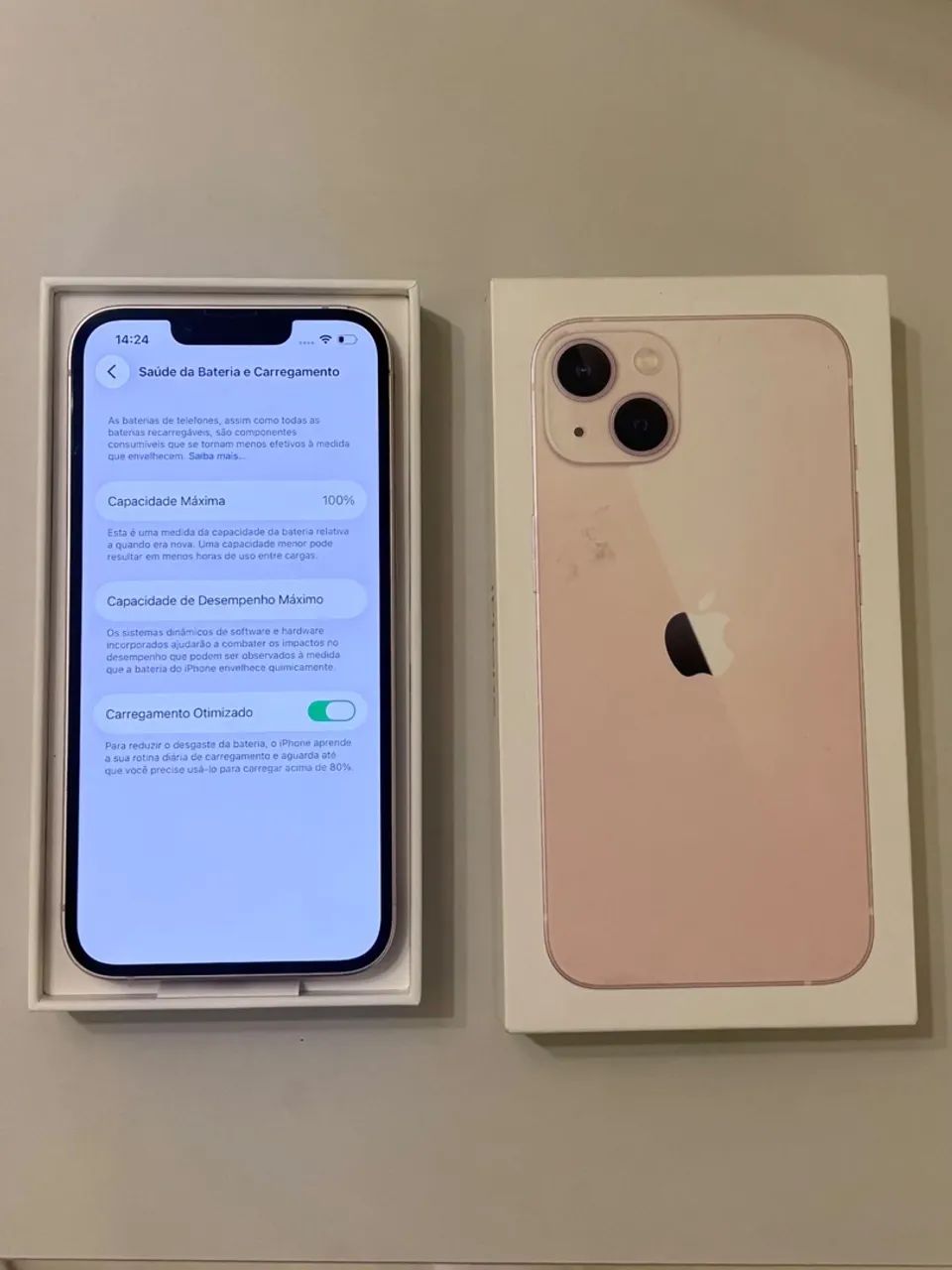 iPhone 13,128GB-Saúde bateria 100% - Foto 2
