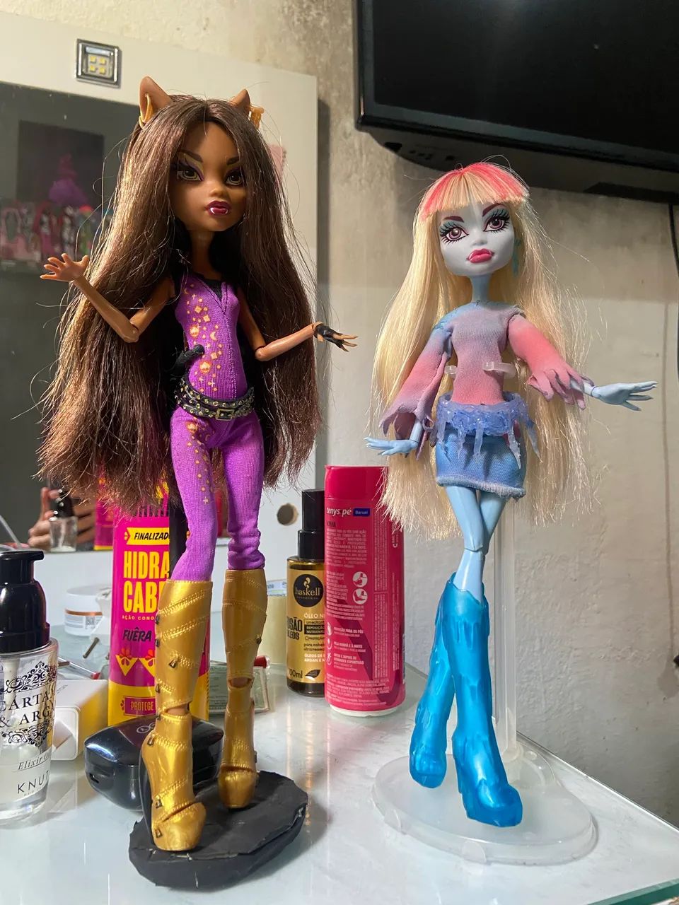 Monster high abbey e clawdeen