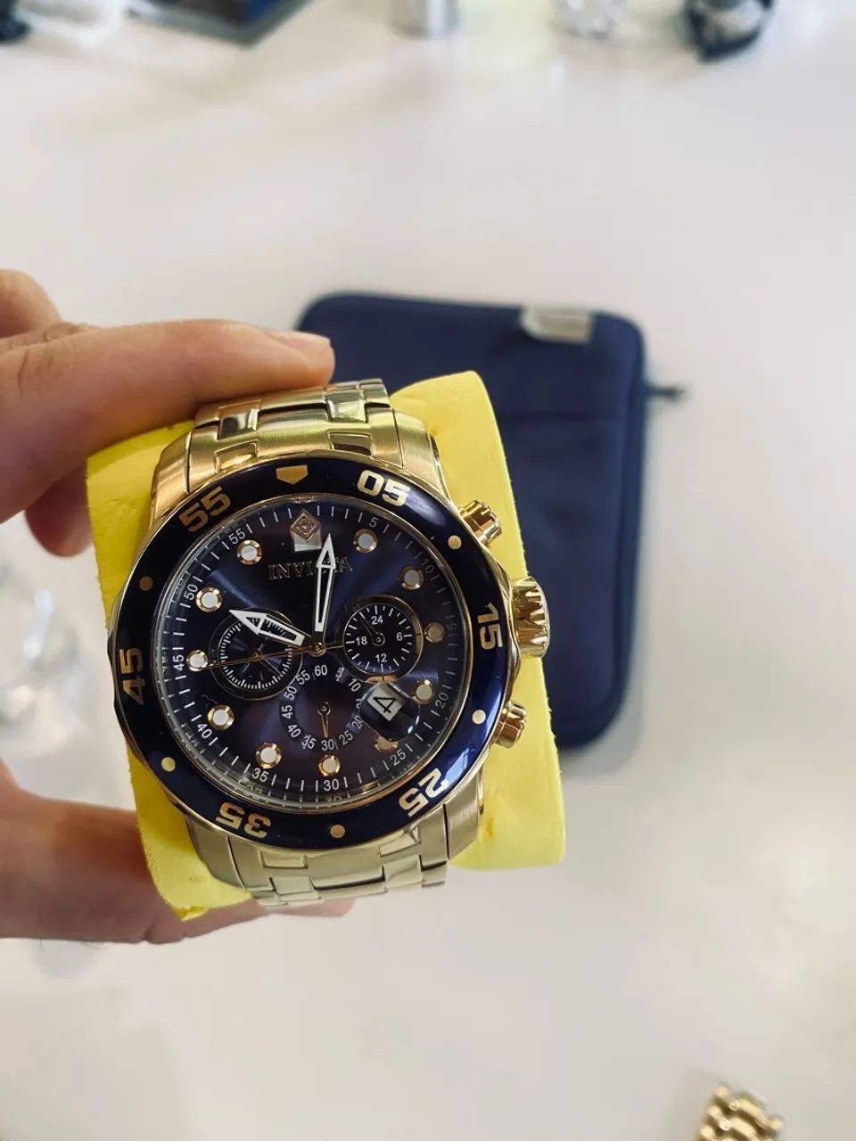 Relógio INVICTA Pro Diver - Original Azul - Foto 4