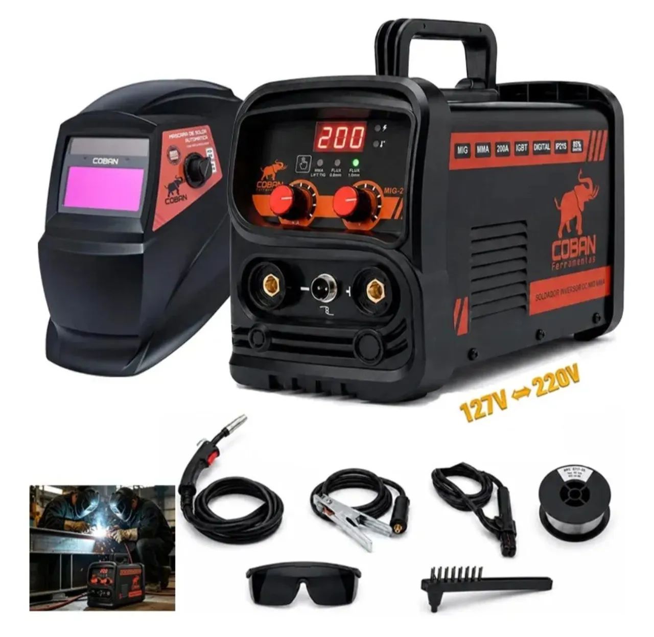 Kit de solda Coban.
