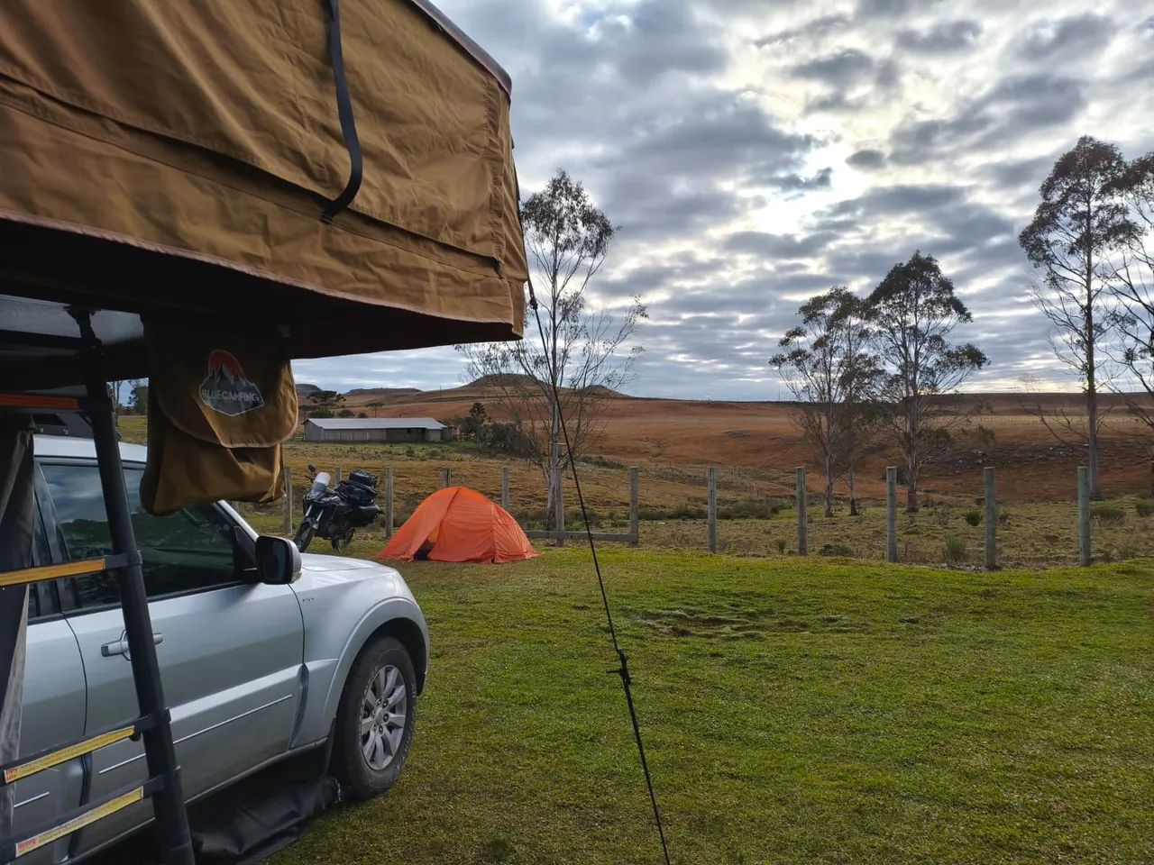 Barraca de teto Blue Camping - Foto 3