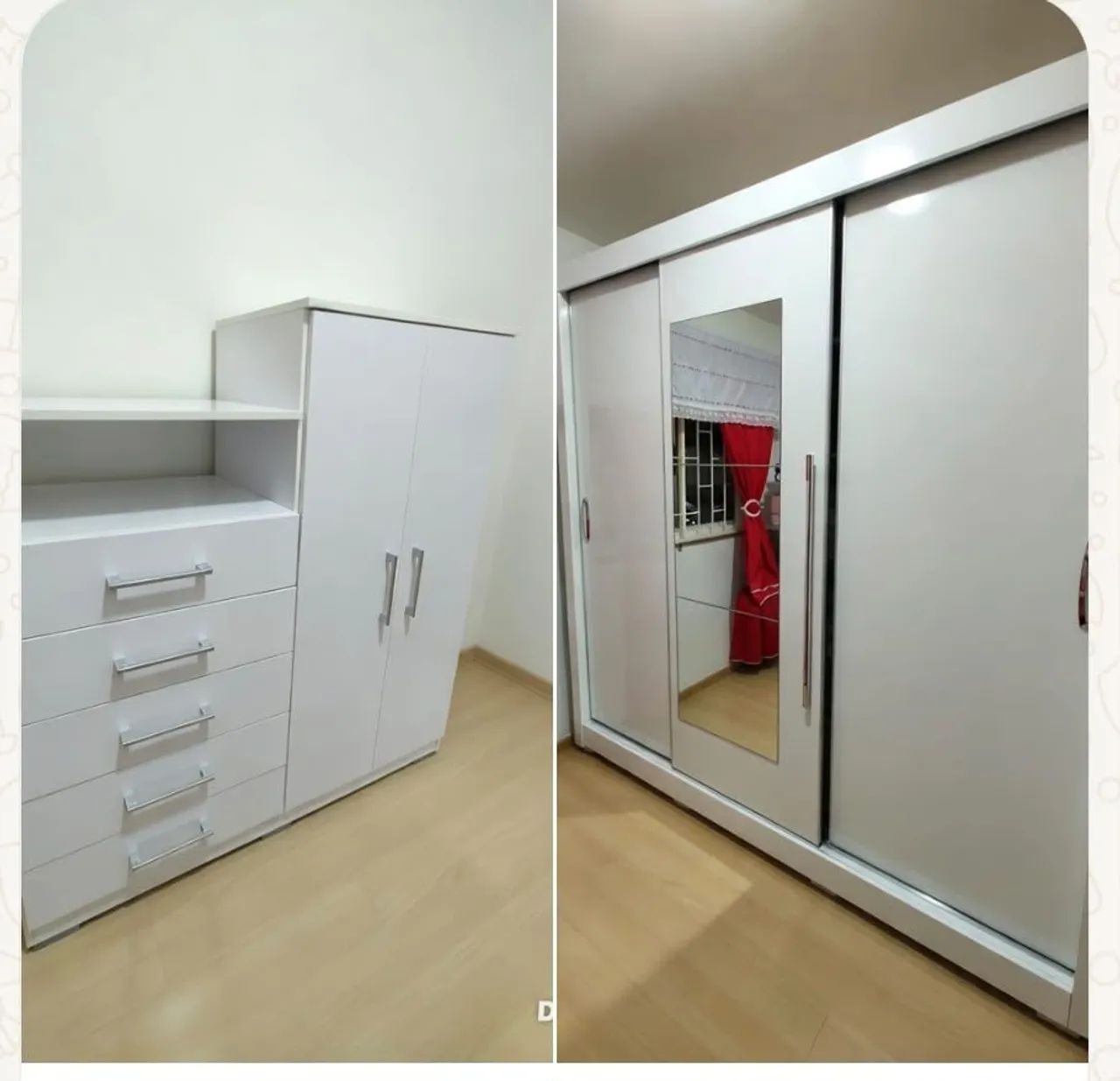 Roupeiro e comoda 