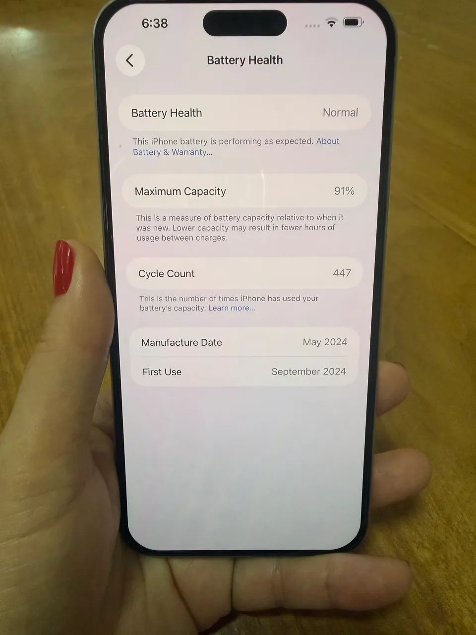 VENDO IPHONE 15 PRO MAX 256GB 91% BATERIA ÚNICA DONA - Foto 5