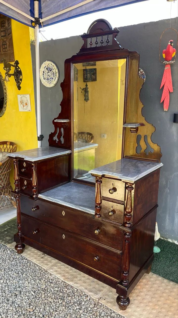 Linda penteadeira antiga - Foto 2