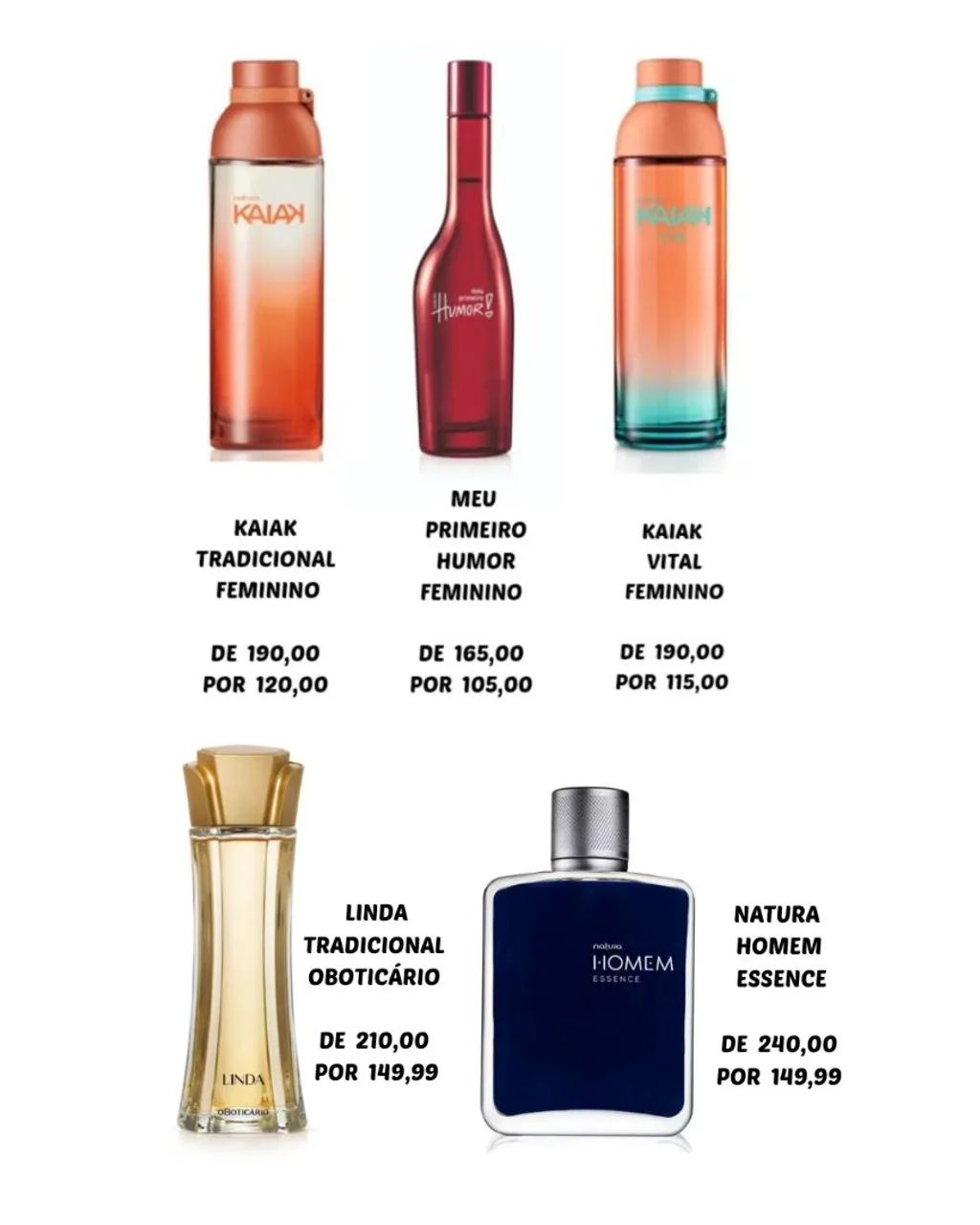 Boticário Natura e Avon 